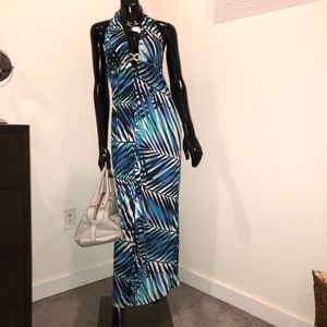 Trina Turk Halter Maxi Dress